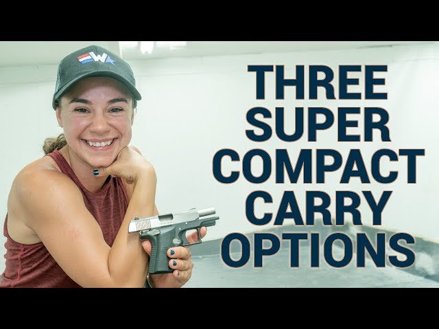 Three Super Compact Concealed Carry Options