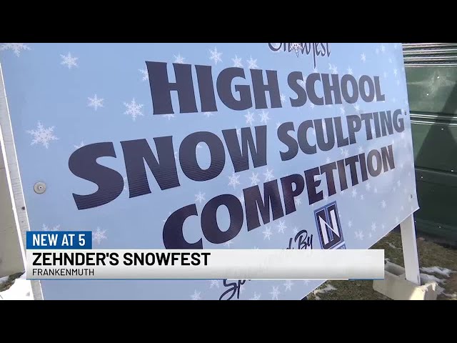 TV5's James Felton was live at Snowfest day 2