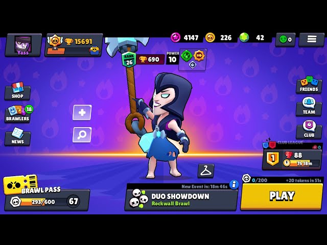 60 FPS Toying with 800 trophies Mortis