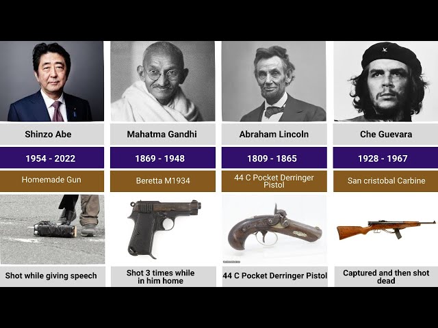 Guns Behind History’s Most SHOCKING Assassinations 💀