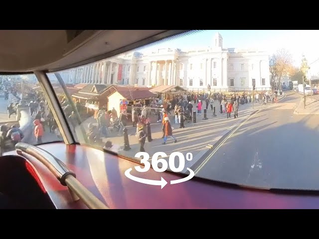 London Double Decker Bus Ride - 360 Video