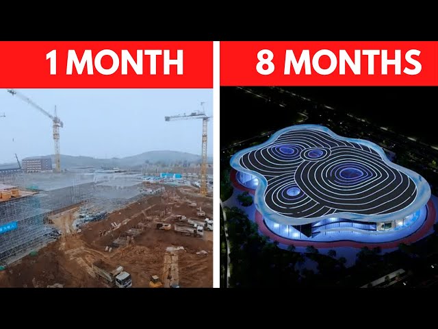 EXTREME Engineering, How China build a stadium in 8 months, China Super Sporting Stadium Explained