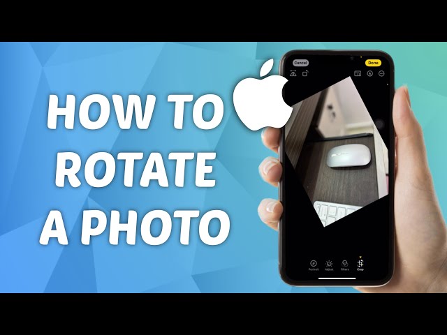 How to Rotate A Photo on iPhone