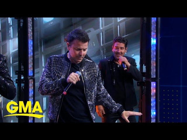 New Kids on the Block perform on 'GMA'