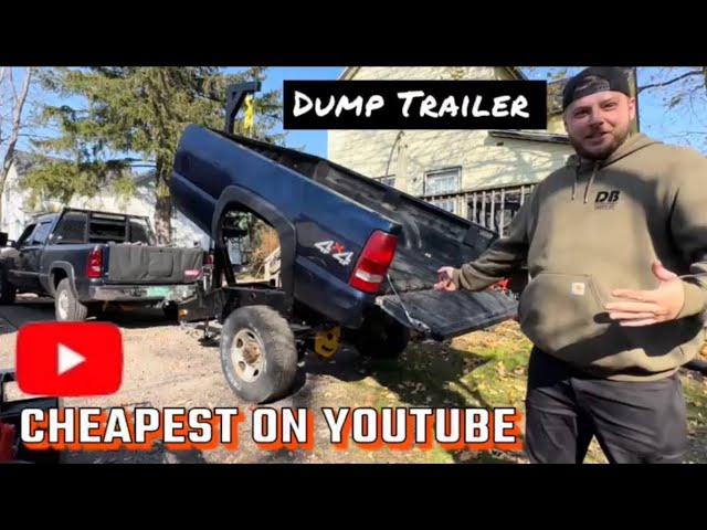 Cheapest Dump Trailer Build on YouTube