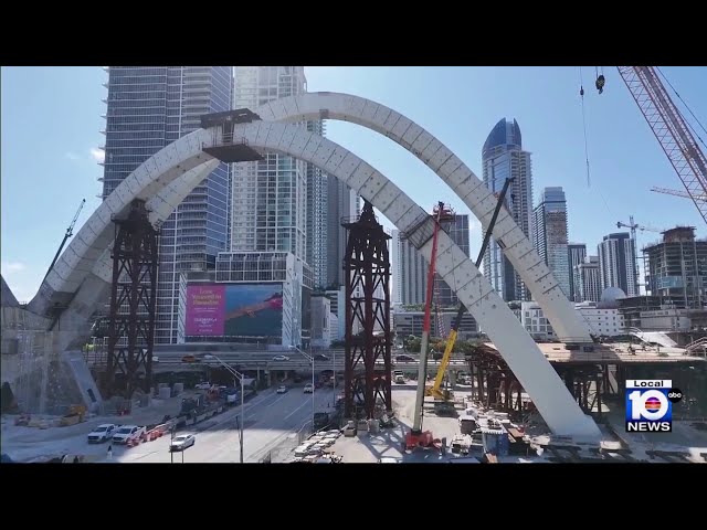 Latest on progress of 'Signature Bridge' project in downtown Miami