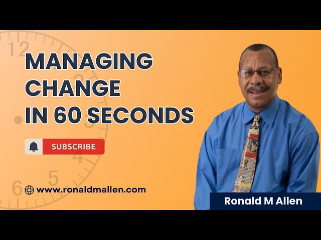 Managing Life's Changes