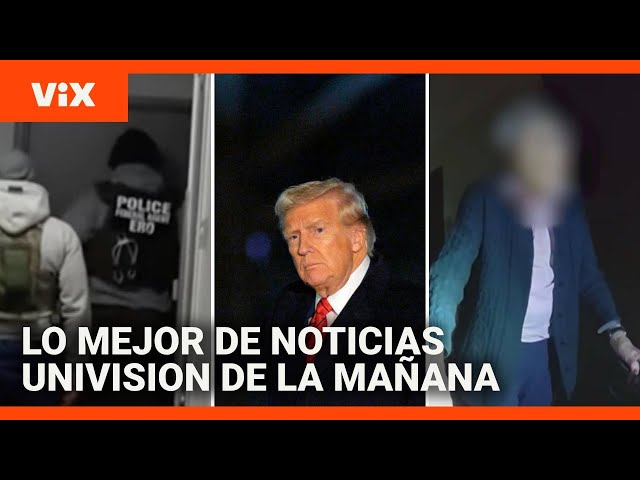 Lo mejor de Noticias Univision de la mañana | miércoles 29 de enero de 2025