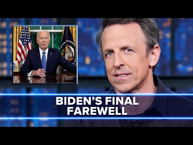 President Biden Delivers Final Farewell Address