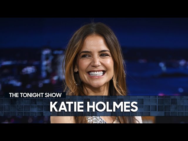 Katie Holmes Forgot Her Lines During a Production of Our Town (Extended) | Tonight Show