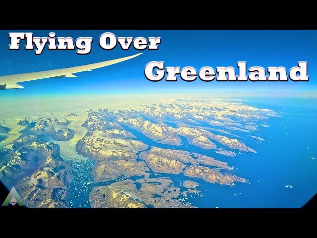 Awesome Views Flying over Greenland Glaciers  - 4k/UHD 60fps