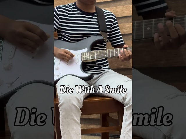 Lady Gaga, Bruno Mars-Die With A Smile (Guitar Solo) #guitar #shorts