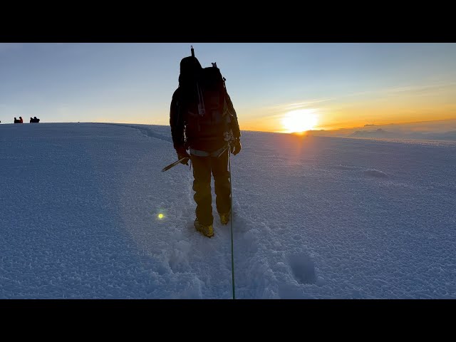 Climb Chimborazo  6264m the highest (?) Mountain in the world Ecuador