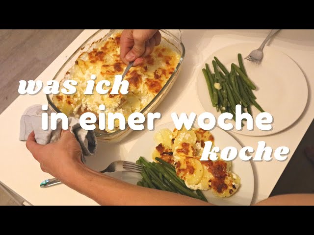 what i cook in a week [de/eng cc] *7 vegetarian-friendly recipes*