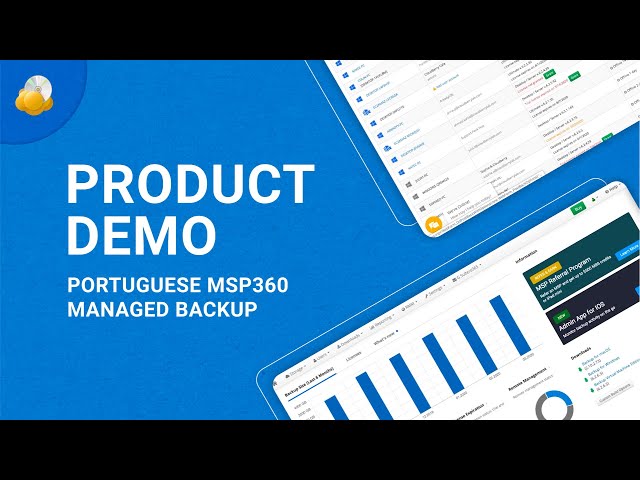 MSP360 Managed Backup Service Demo (Portuguese)