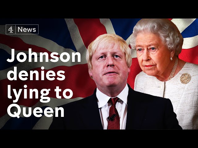 Brexit: Boris Johnson denies lying to the Queen