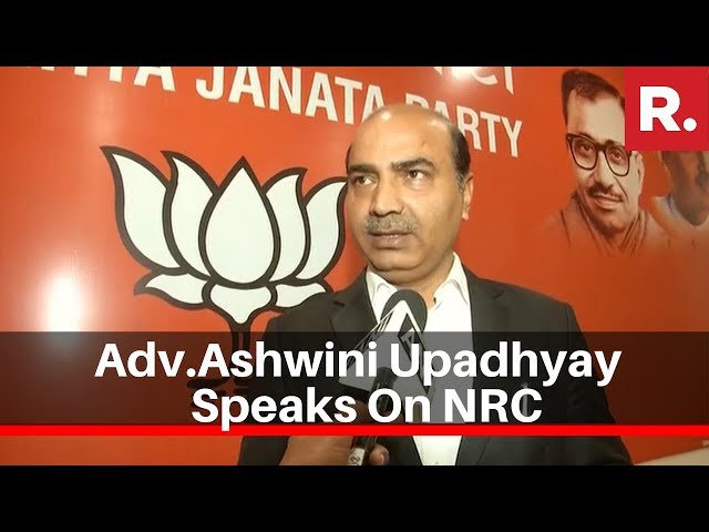 'People Having Problem With NRC Should Approach Supreme Court', Says Advocate Ashwini Upadhyay