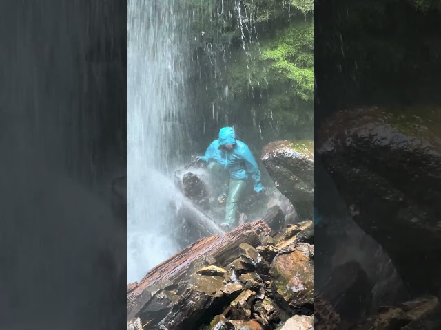 @trinamason exploring the waterfall September 19 2024 3:42pm Washington