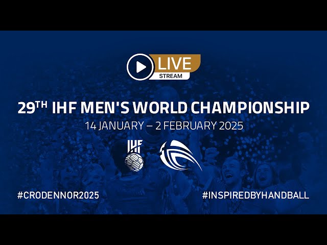 Norway vs Spain | Main Round | 29th IHF Men's World Championship