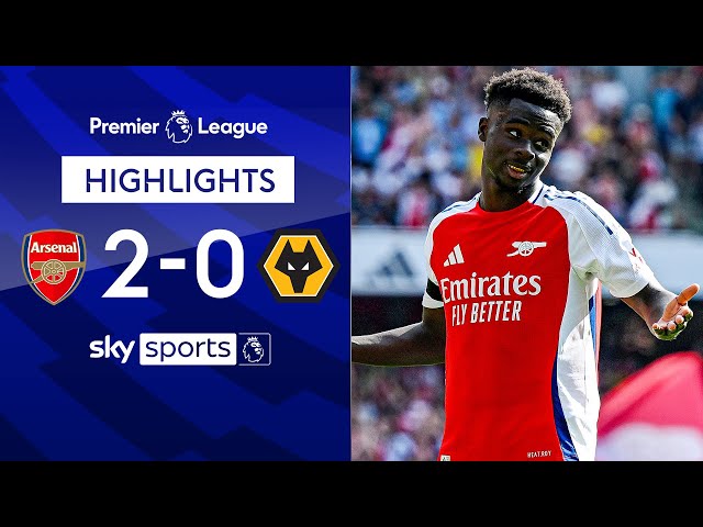 Havertz and Saka secure PERFECT start for Gunners! 👌 | Arsenal 2-0 Wolves | EPL highlights