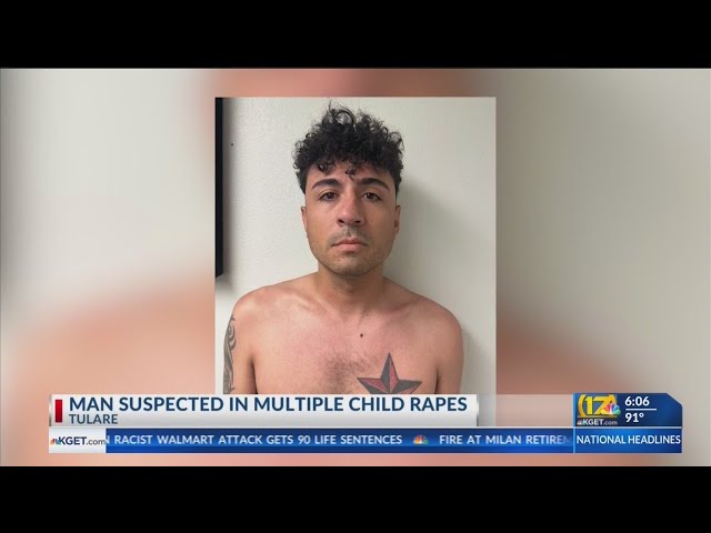 Man arrested after 13-year-old reportedly raped in Tulare, deputies say