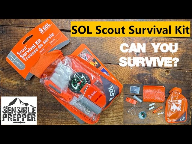 SOL Scout Survival Kit Review : Can You Survive?