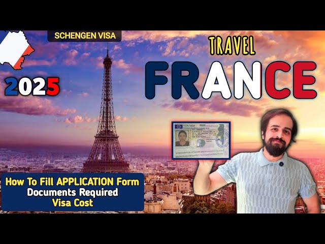 France Tourist visa 2025 🇫🇷 | Schengen visa | How to apply france visa Form online |Document & Fees.