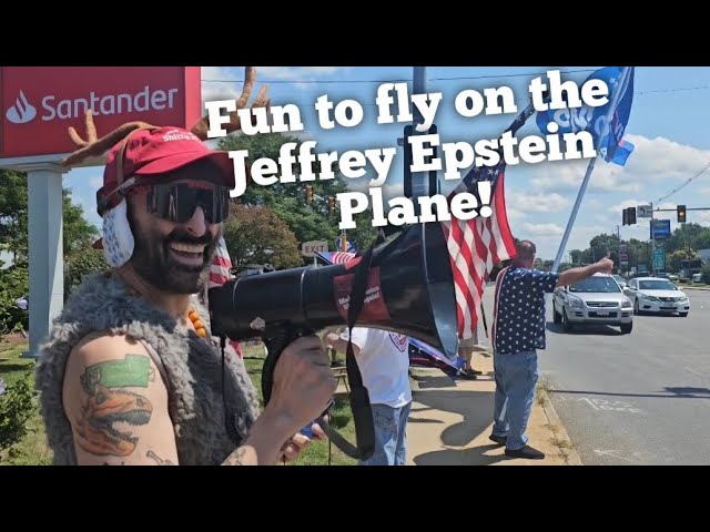 Fun to fly on the Jeffrey Epstein Plane! - Robby Roadsteamer