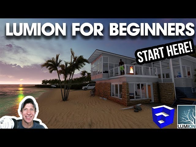 Getting Started with Lumion Real Time Rendering - BEGINNERS START HERE!