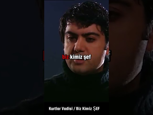 Kurtlar Vadisi. Ali Candan biz kimiz şef Aslanbey KGT  #kurtlarvadisi #polatalemdar #dizi