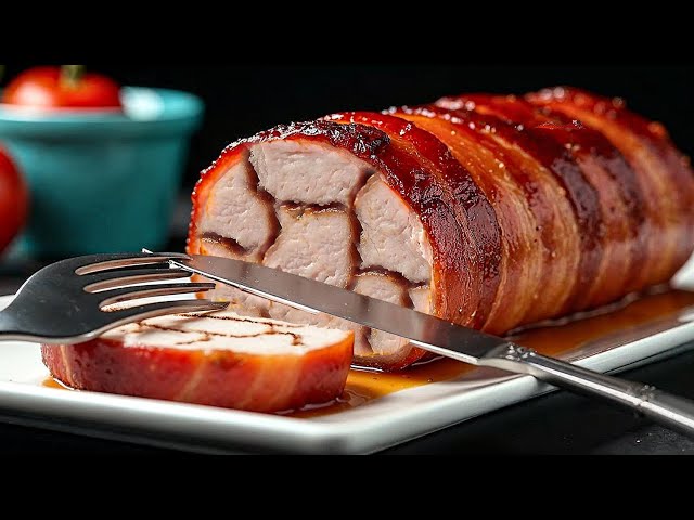 🔥The famous pork tenderloin dish! In 15 minutes! 🔥😋The most tender meat!