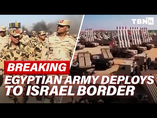 BREAKING: IDF Uncovers Hezbollah Weapons Cache; Egypt DEPLOYS Military To Israel Border | TBN Israel