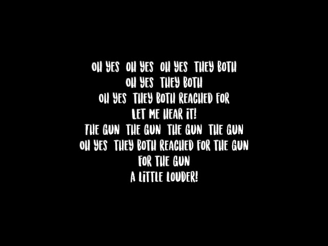 Chicago- We Both Reached For The Gun Lyrics