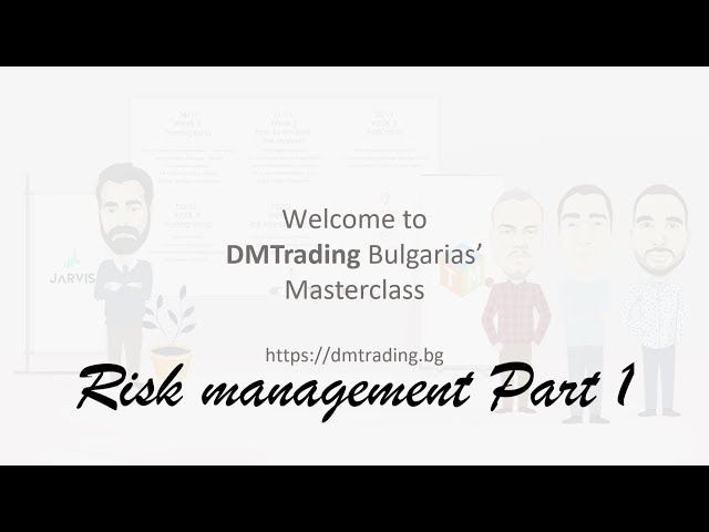 Risk management Part 1 [DM Trading Masterclass]