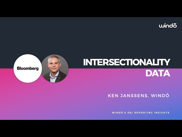 Ken Janssens (Head of Social Impact, Windō) talks about The Value of Sharing Intersectionality Data.