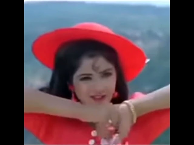 90s Romantic Song | Divya Bharti |old movie song|bollywood|#shorts #viral #status #trending #trends