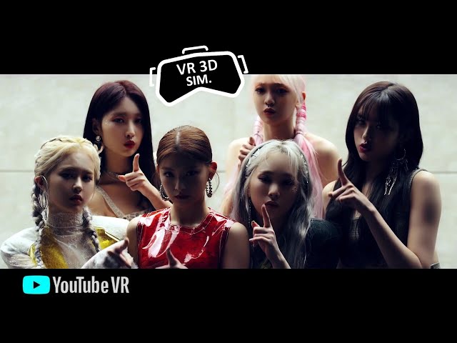 EVERGLOW (에버글로우) - Adios MV 48fps (VR 3D SIM)