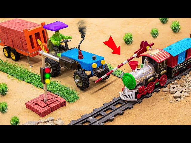 Top most creative diy mini tractor works video |  Making Mini Garage, Gas station || Village Farm