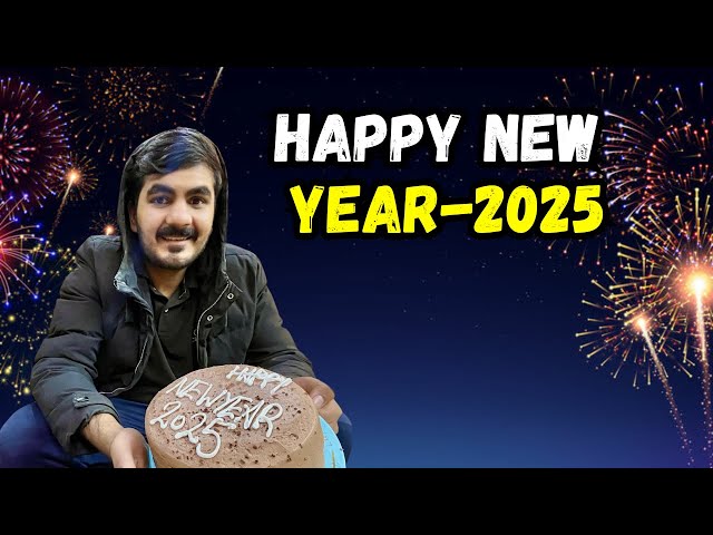 Happy New Year 😍 2025 Celebration 🎉 Gari ka kam