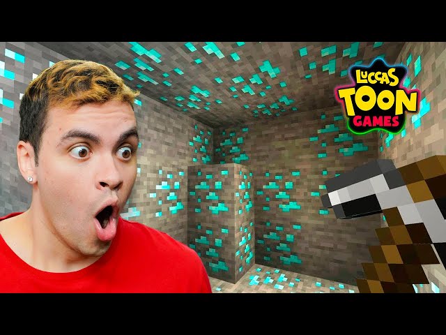 LUCCAS NETO APRENDENDO A JOGAR MINECRAFT SURVIVAL - EPISÓDIO 1