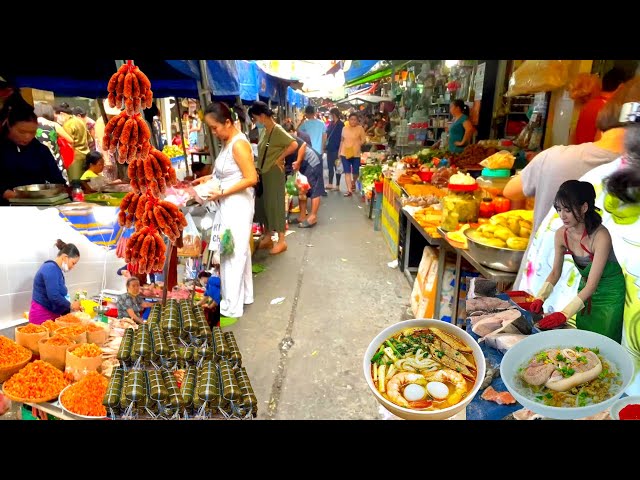 BUỔI SÁNG Ở CHỢ BÀN CỜ (QUẬN 3-TP. HỒ CHÍ MINH) - ĐÔNG VUI, TẤP NẬP, NHIỀU HÀNG HÓA, ĐÔNG KHÁCH