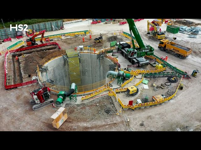 Progression at the Chalfont St Peter Vent Shaft