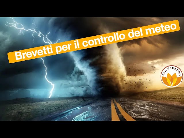 Brevetti per il controllo del meteo