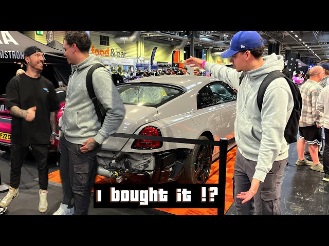 Buying Mat Armstrong’s CRASHED Mansory Rolls Royce // GRAVITY SHOW 2k24