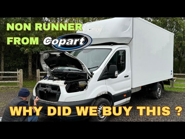 WE BOUGHT A CRASH DAMAGED NON RUNNER TRANSIT BUT WILL IT RUN?