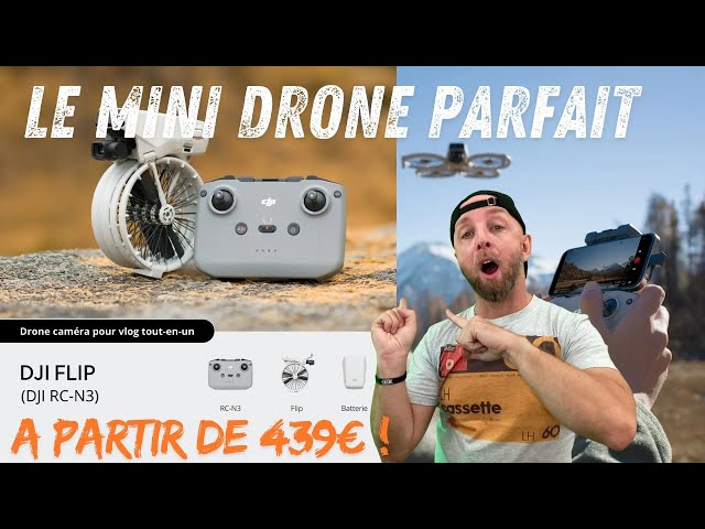 DJI Flip , 4K 60fps, Suivi IA, Design Pliable – Le Drone Ultime pour les Créateurs ?