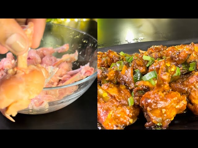 Indian Most Popular Dish Chicken Lollipop !Drums of Heaven ! Indian Ishu Asmr