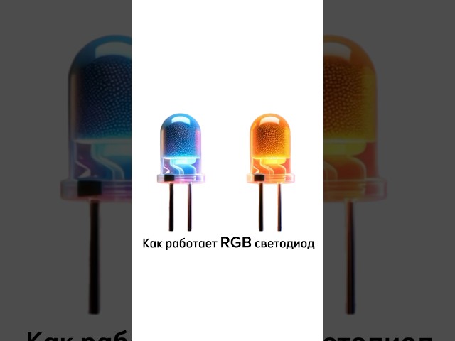 Как работает RGB светодиод