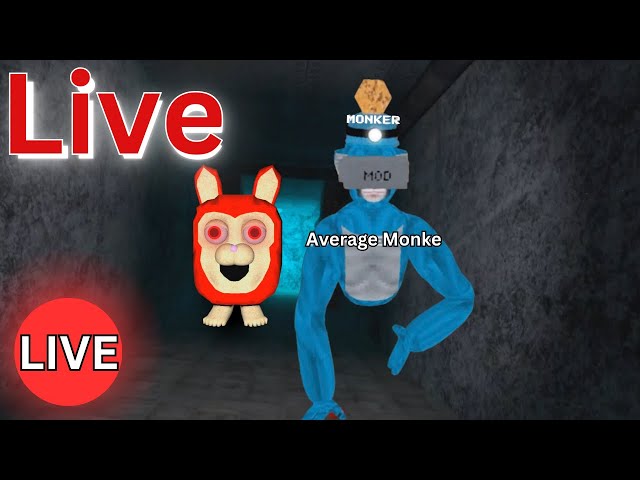 The SCARY Monke Game LIVE! Join to meet a Moderator!