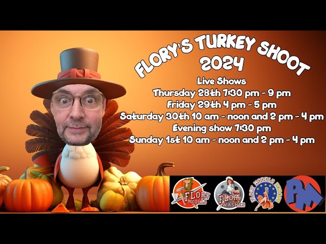 Live Turkey Shoot 2024 7:30pm 30th November 2024